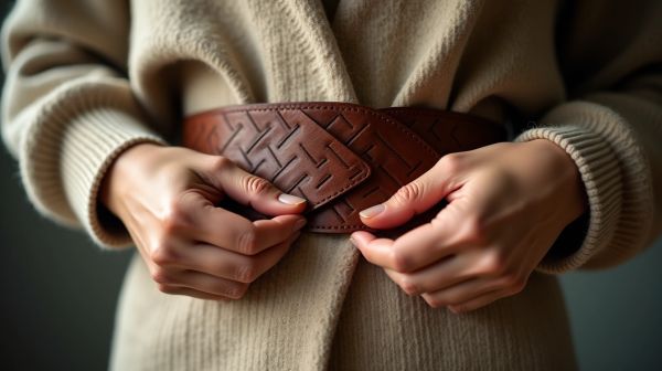 L'art de porter la ceinture à nouer pour un style inattendu